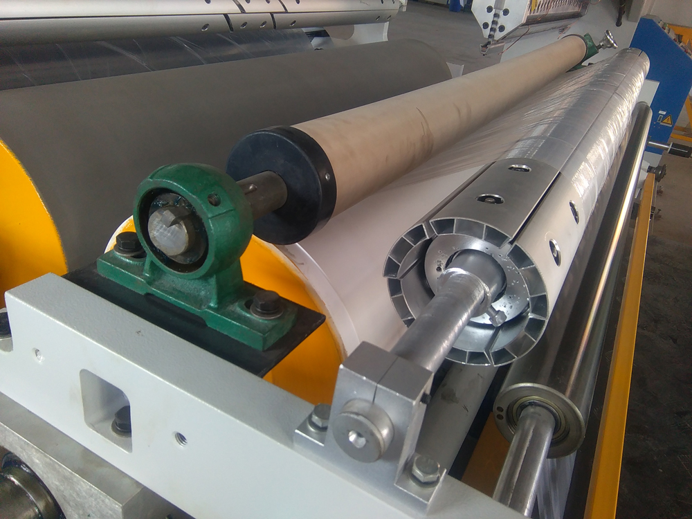 Hot melt adhesive web film equipment